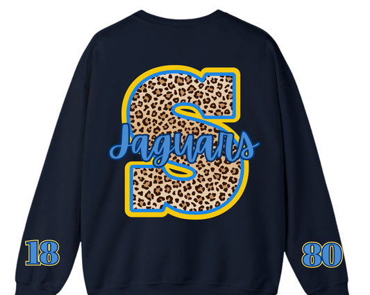 JAGUAR ENERGY NAVY CREWNECK SWEATSHIRT