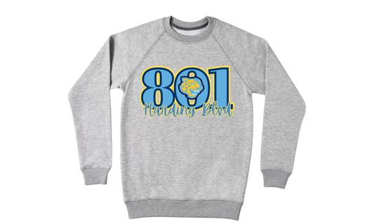 HARDING HERITAGE GRAY CREWNECK SWEATSHIRT