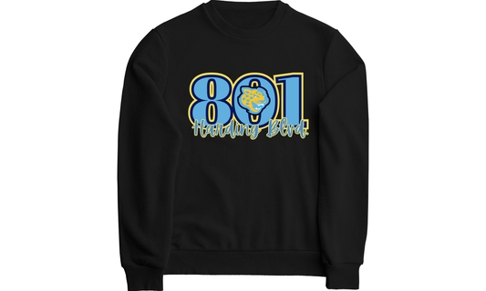 HARDING HERITAGE BLACK CREWNECK SWEATSHIRT