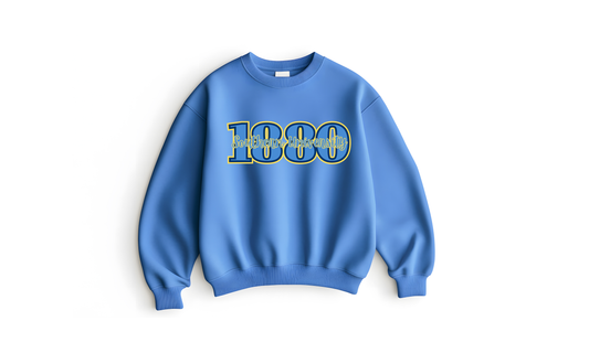 1880 Heritage Crewneck Carolina Blue Sweatshirt