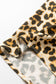 Khaki Contrast Edge Leopard Shirt